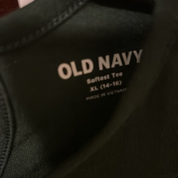 Dark Green Old Navy Long sleeve t-shirt - Picture 3 of 3